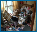 お部屋がゴミ屋敷状態