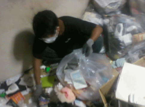 ゴミ屋敷状態