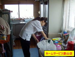 雑用を兼ねたお手伝い