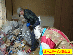 ゴミ屋敷片付け