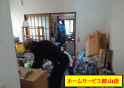 不用品など残置物撤去作業