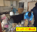ゴミ仕分け作業