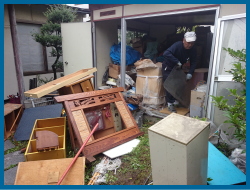 生前整理作業風景